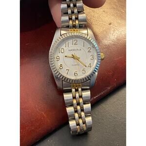 Women's 25mm Two Tone Watch-it Watch, Presidnetial Style